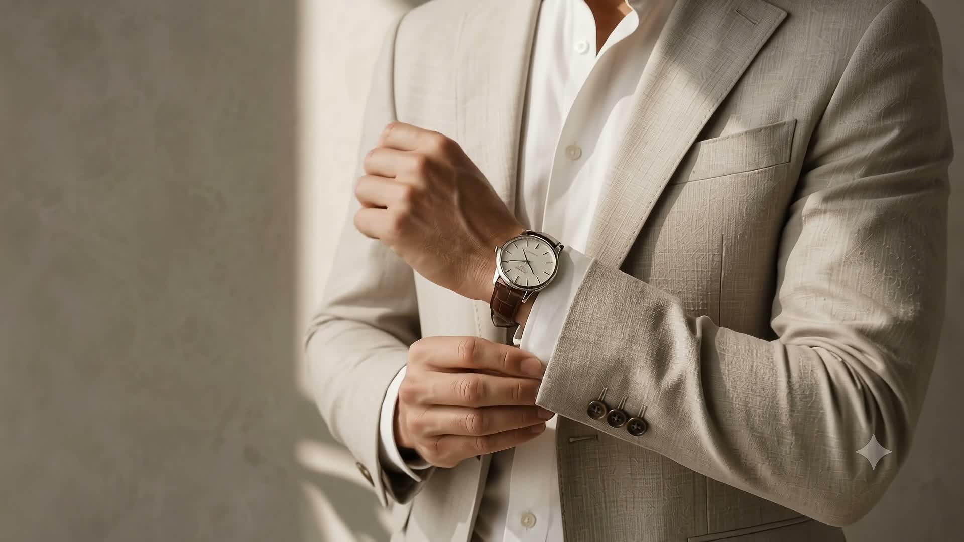 Luxury Timepiece scroll-driven motion website preview