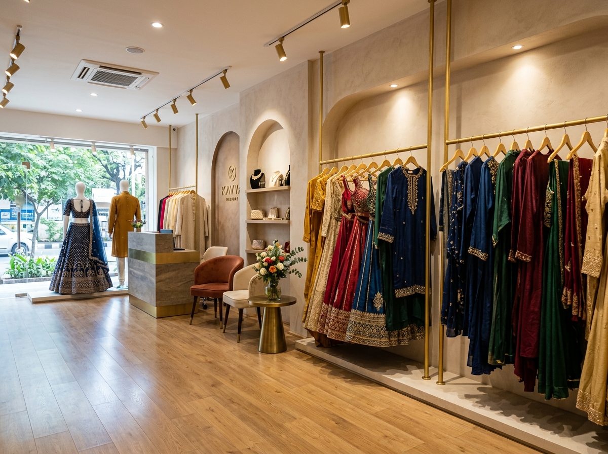 Clothing & Festive Wear website preview